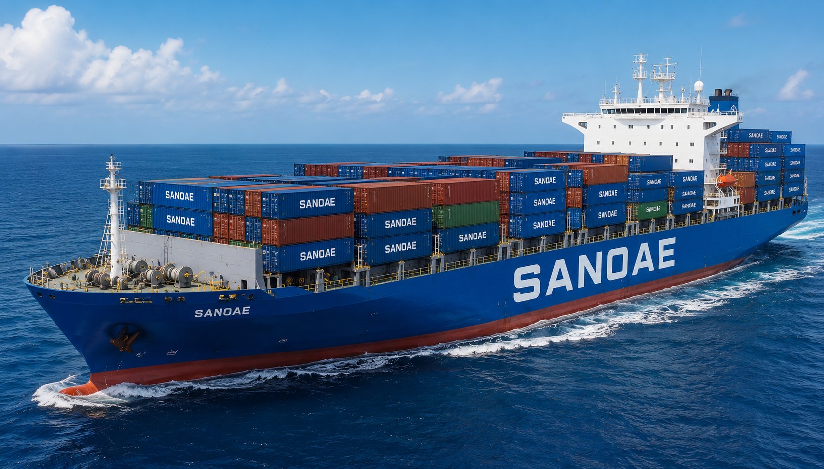 Sanoae Logistics container vessel